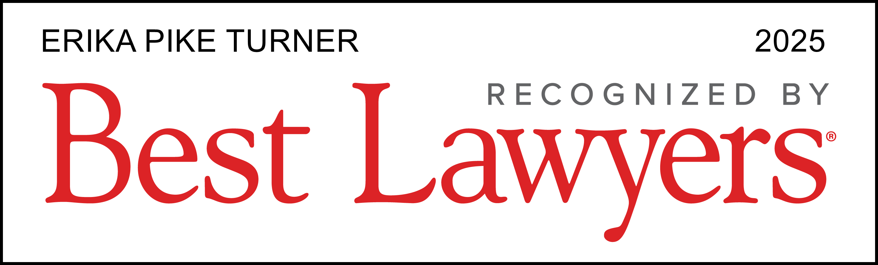 Best Lawyers - Erika Pike Turner