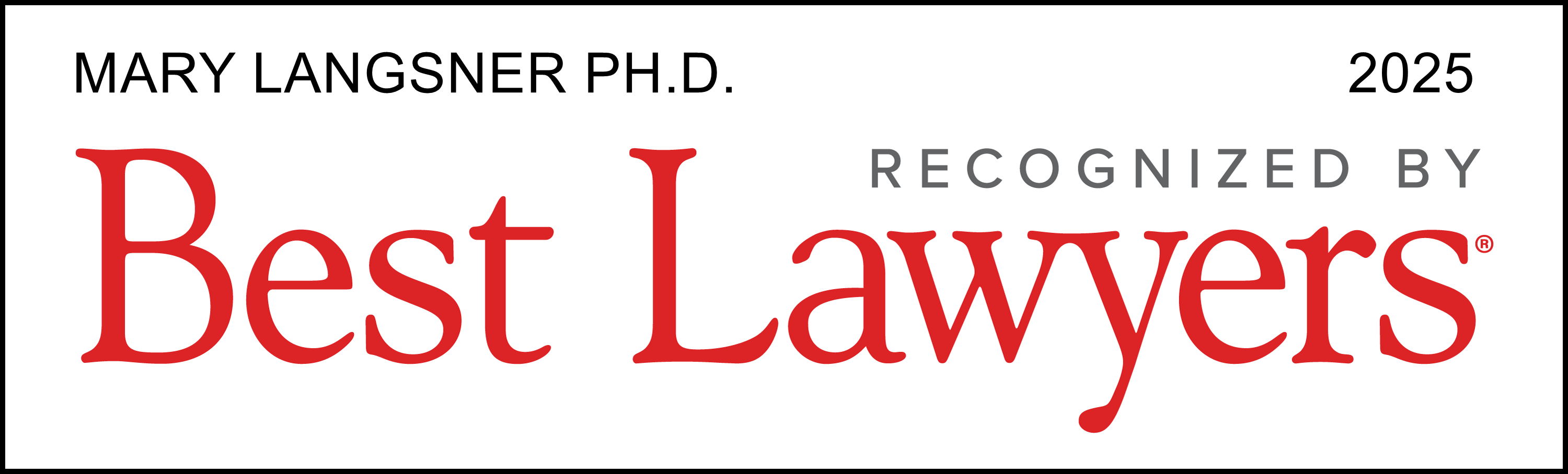 Best Lawyers - Mary Langsner